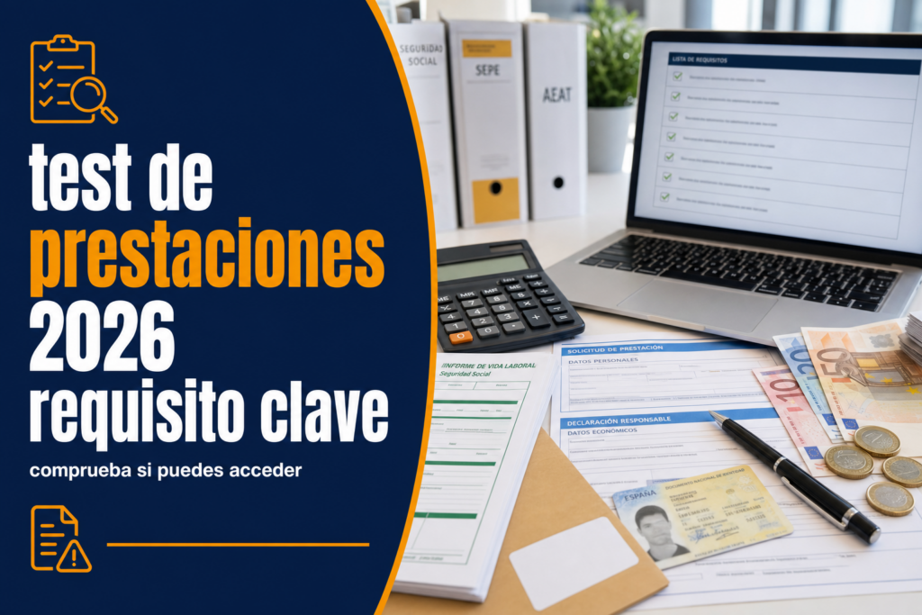 Test de prestaciones 2026: descubre qué requisito puede frenarte