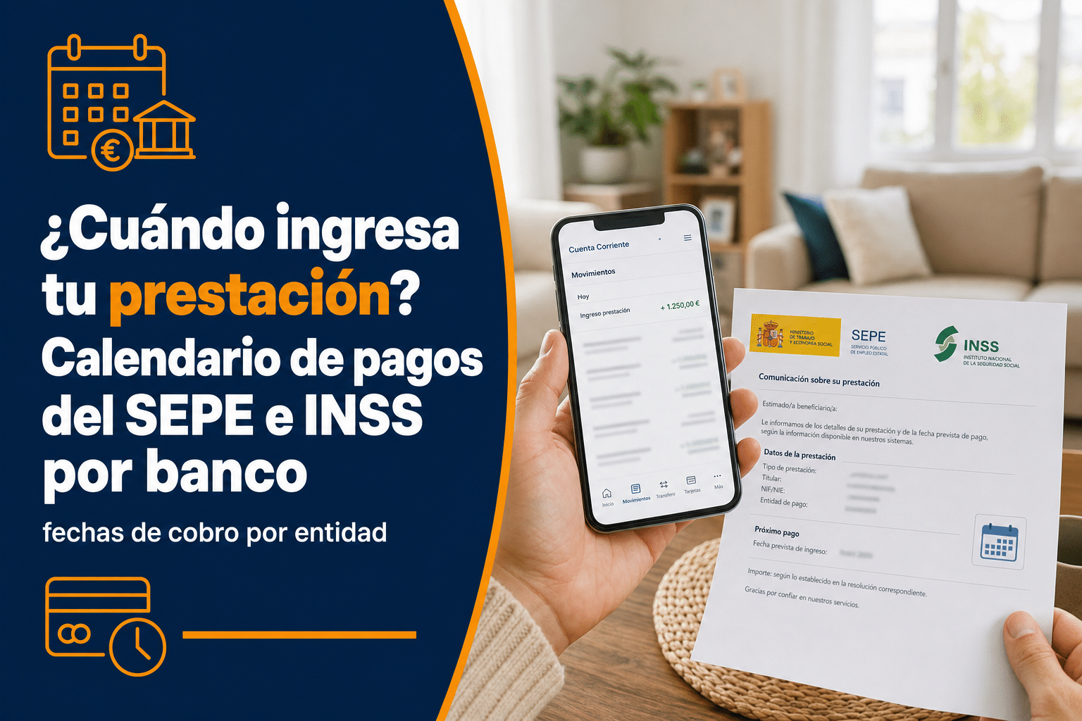 ¿Cuándo ingresa tu prestación? Calendario de pagos del SEPE e INSS por banco