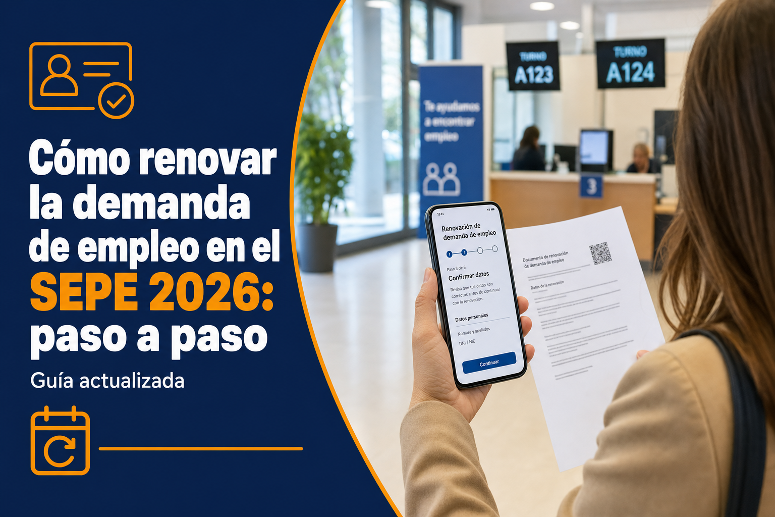 Cómo renovar la demanda de empleo en el SEPE 2026: paso a paso