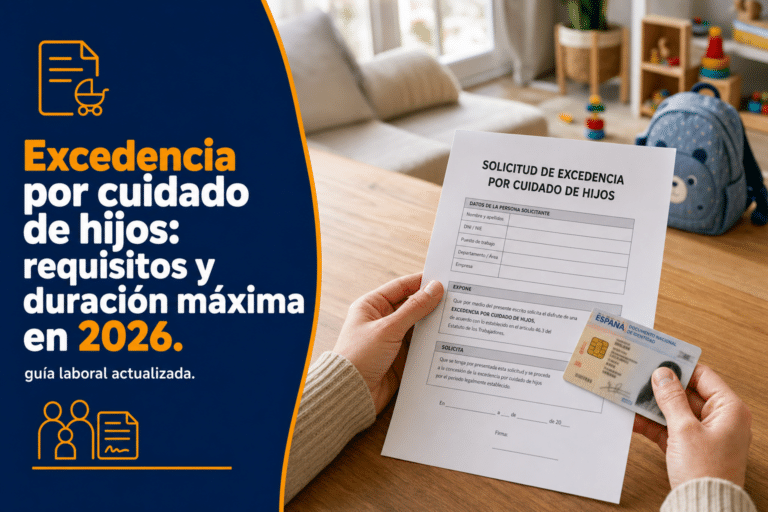 Excedencia por cuidado de hijos: requisitos y duración