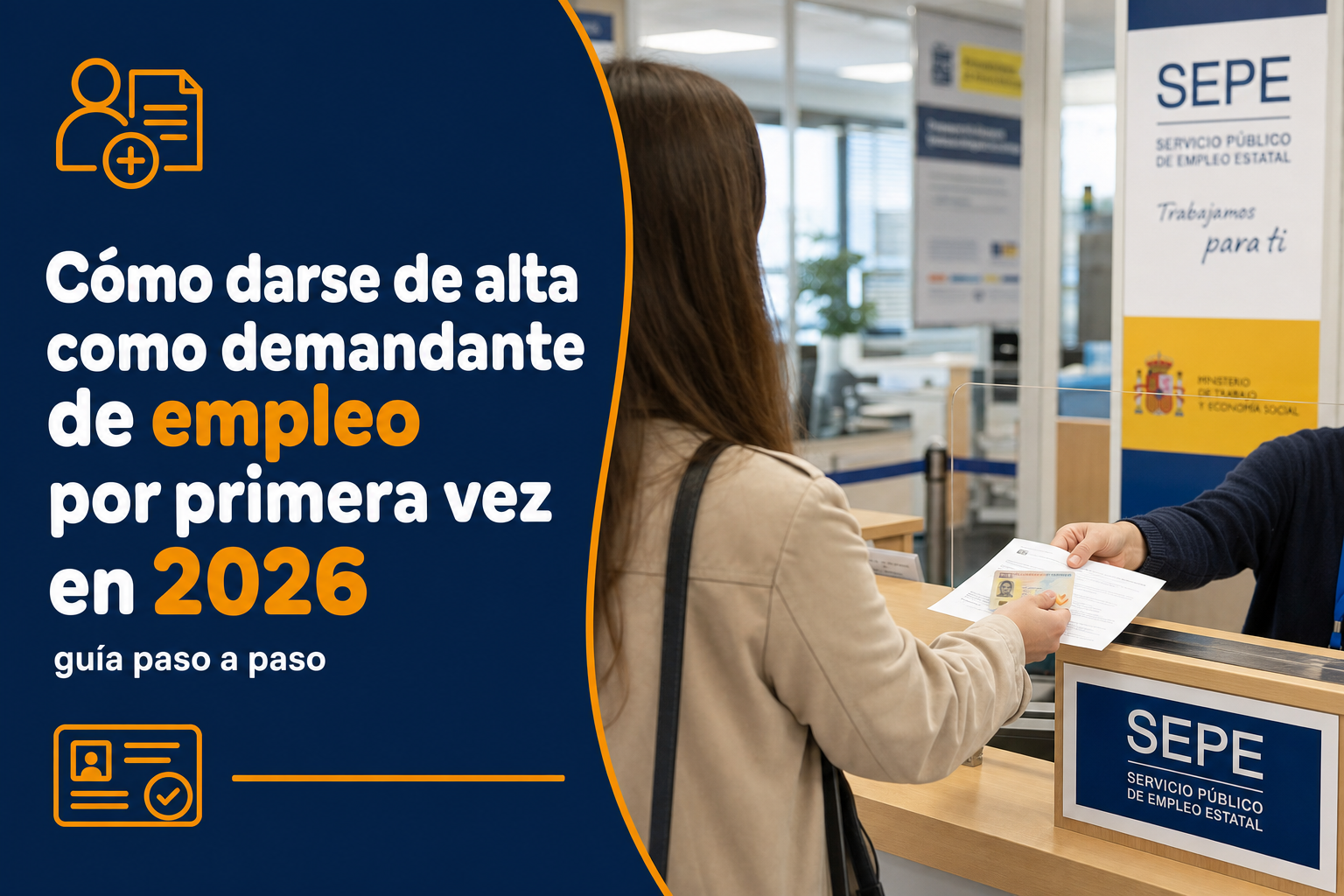Cómo darse de alta como demandante de empleo por primera vez en 2026