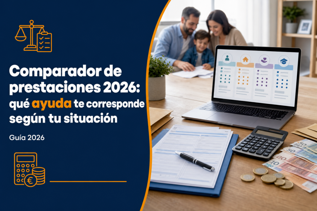 Comparador de prestaciones 2026: qué ayuda te corresponde según tu situación