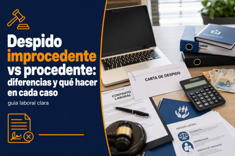 Despido improcedente y procedente: diferencias y qué hacer