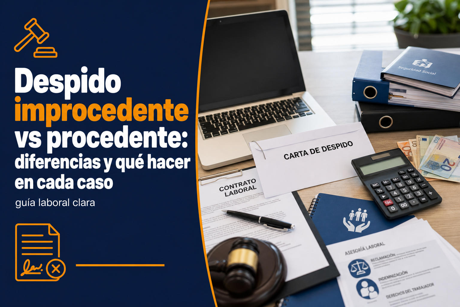 Despido improcedente vs procedente: diferencias y qué hacer en cada caso