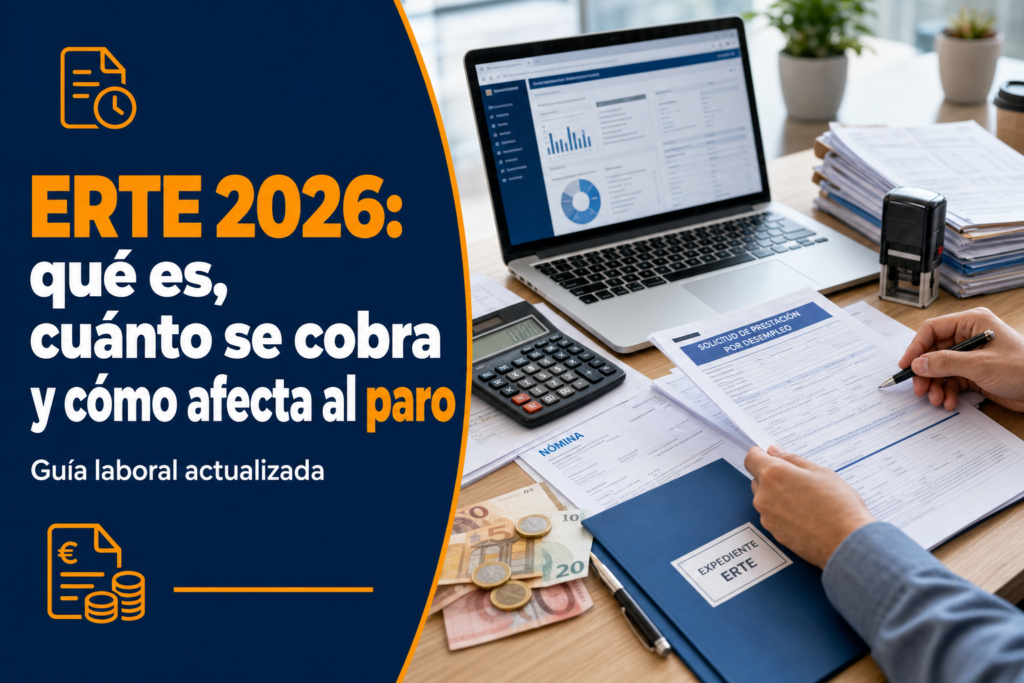 ERTE 2026: qué es, cuánto se cobra y cómo afecta al paro