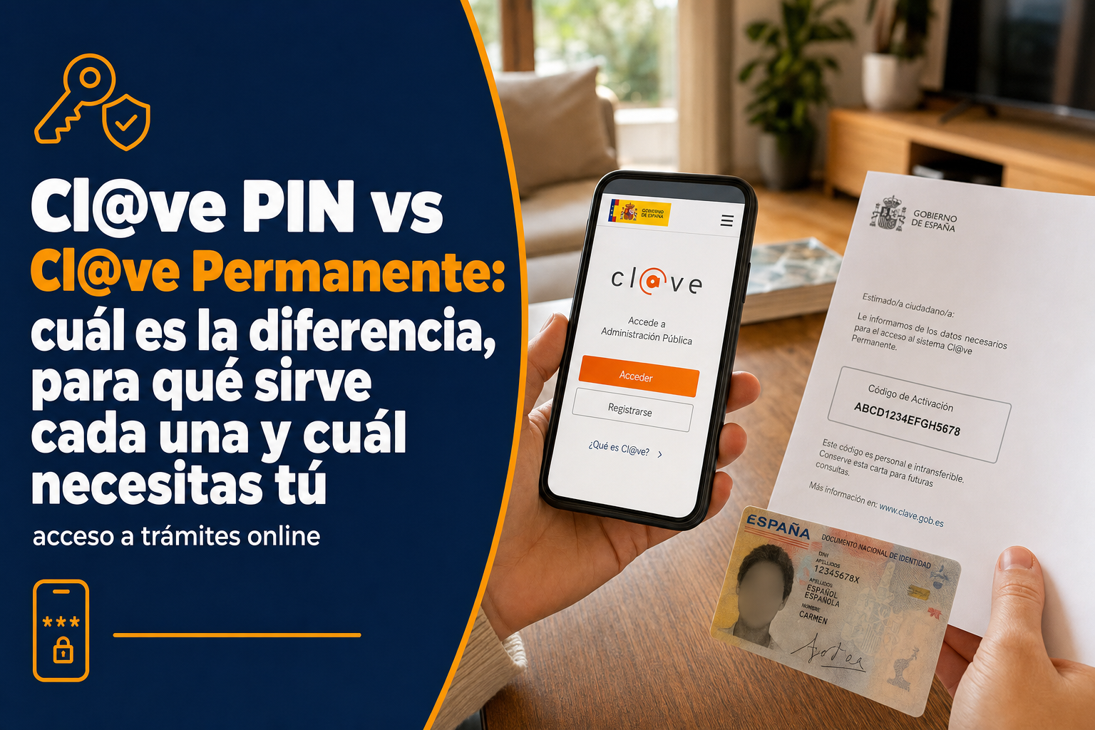 Cl@ve PIN vs Cl@ve Permanente: cuál es la diferencia, para qué sirve cada una y cuál necesitas tú