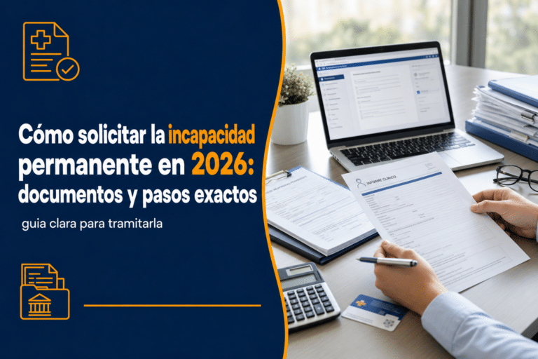Solicitar la incapacidad permanente: documentos y pasos