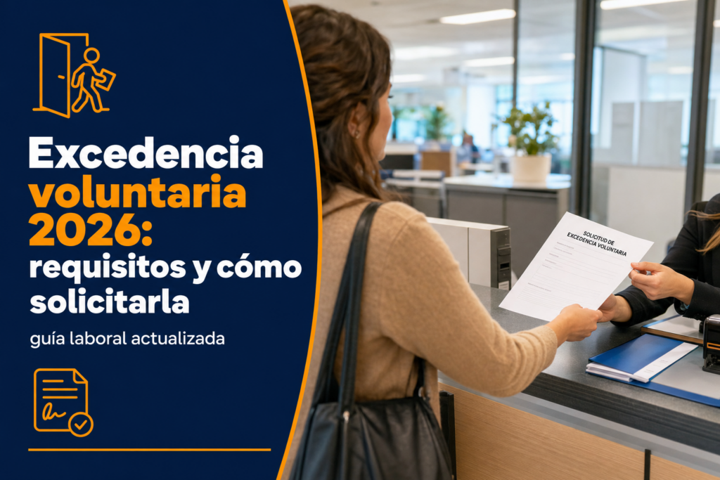 Excedencia voluntaria 2026: requisitos y cómo solicitarla