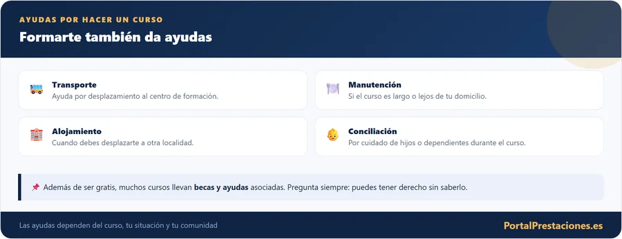 Ayudas economicas de formacion del SEPE