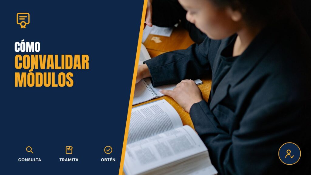 Cómo convalidar módulos de un certificado profesional en 2026