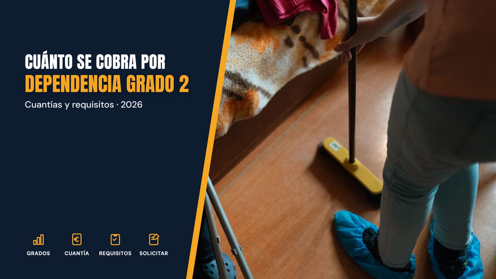 Cuánto se cobra por el Grado 2 de dependencia en 2026: cuantías y requisitos