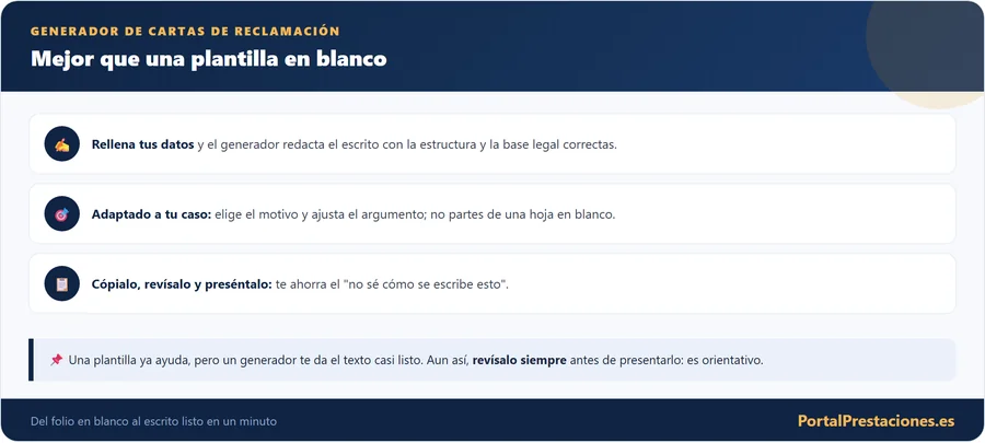 Generador de cartas de reclamacion