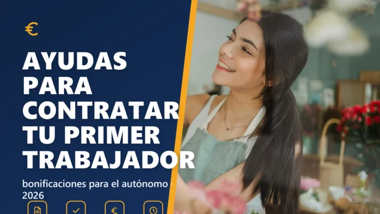 Ayudas para contratar a tu primer trabajador como autónomo