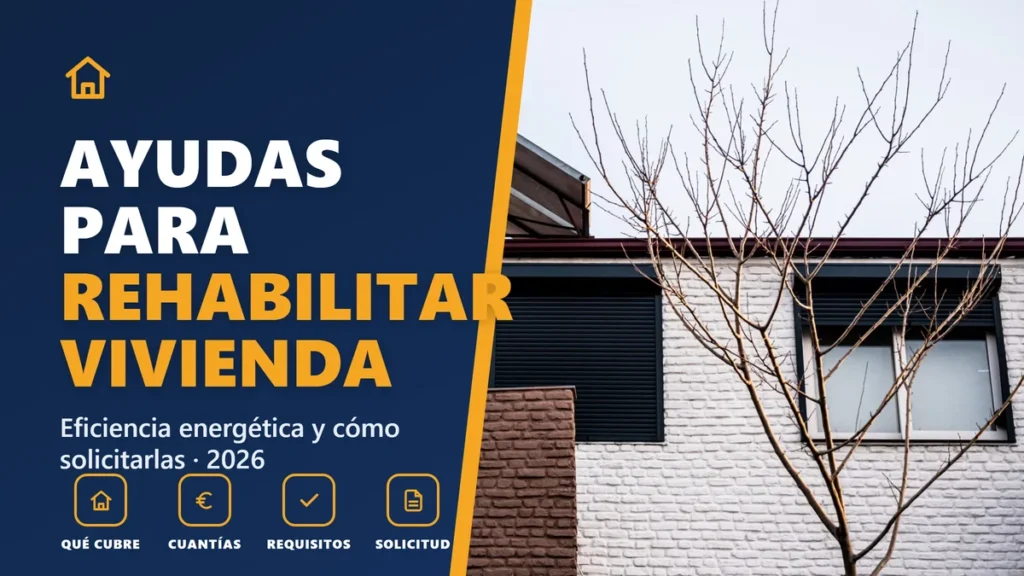 Ayudas para la rehabilitación de vivienda en 2026: eficiencia energética y cómo solicitarlas