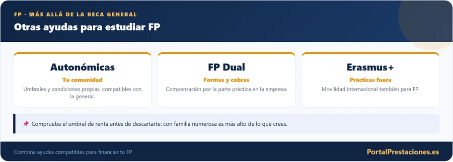 Otras ayudas para estudiar FP