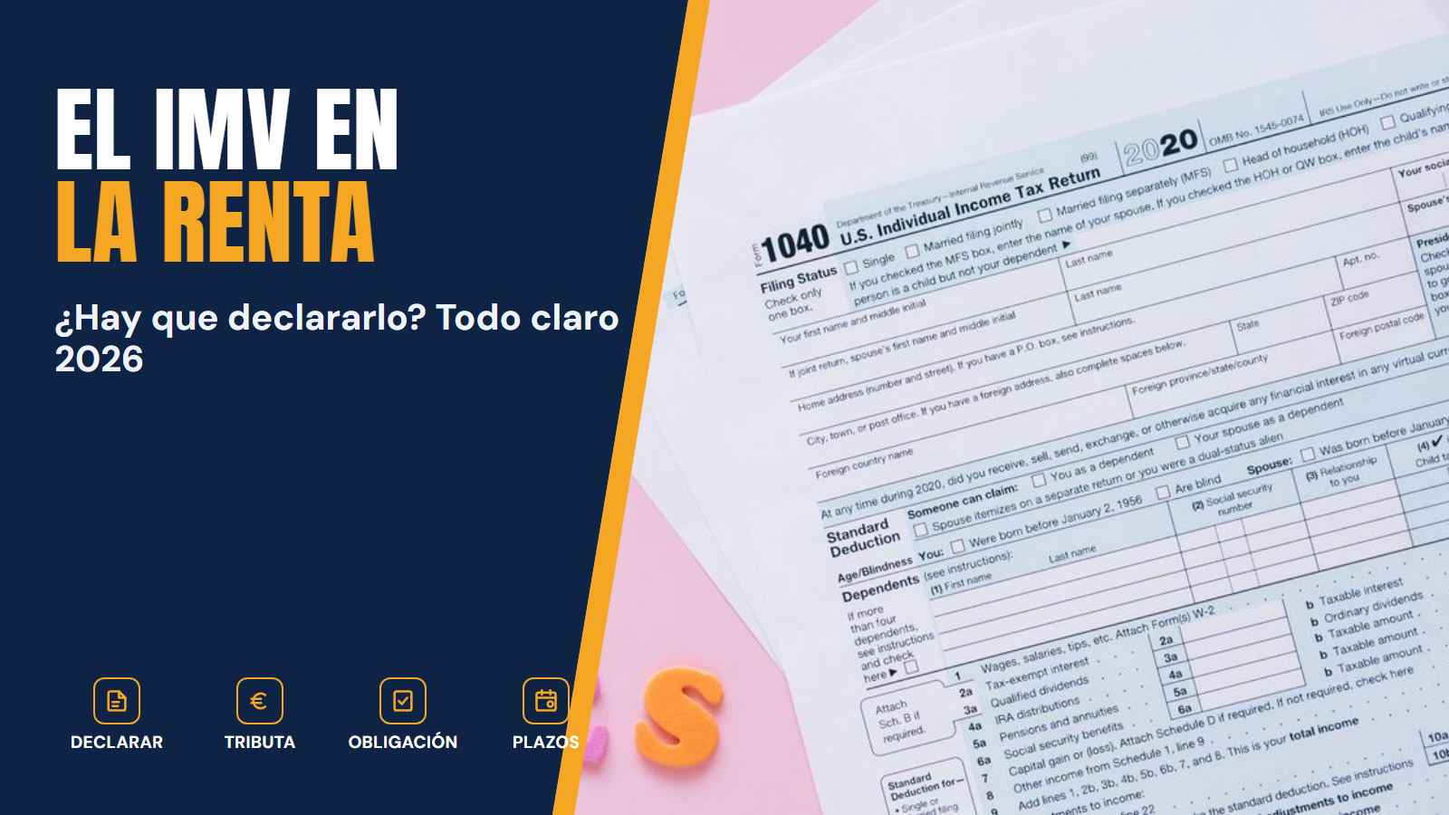 EL IMV EN LA RENTA