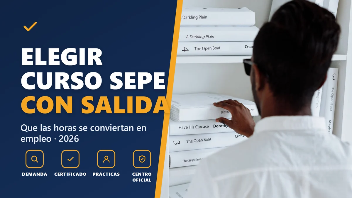 Cómo elegir un curso del SEPE con salida laboral real en 2026