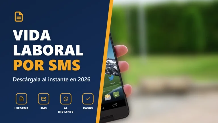 Vida Laboral por SMS en 2026: cómo descargarla al instante