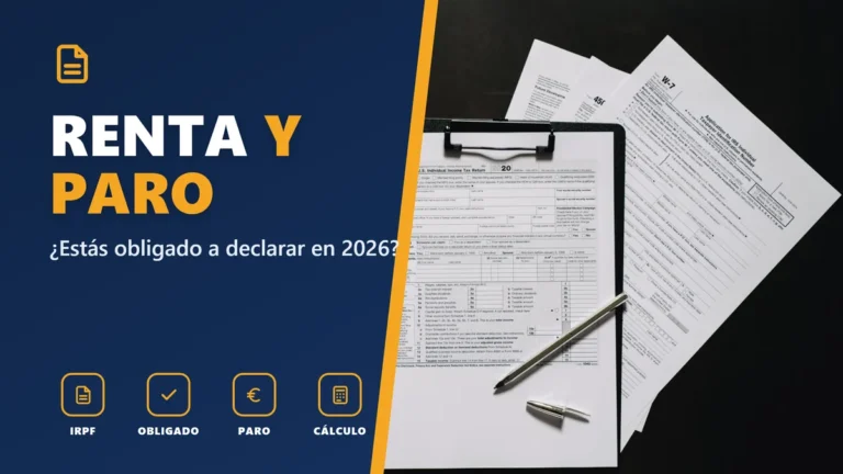 Declaración de la renta con paro o subsidio: ¿obligado?