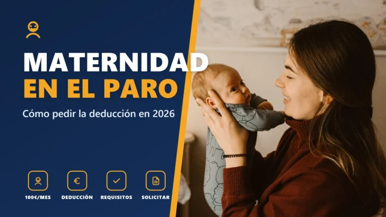 Deducción por maternidad estando en el paro: cómo pedirla