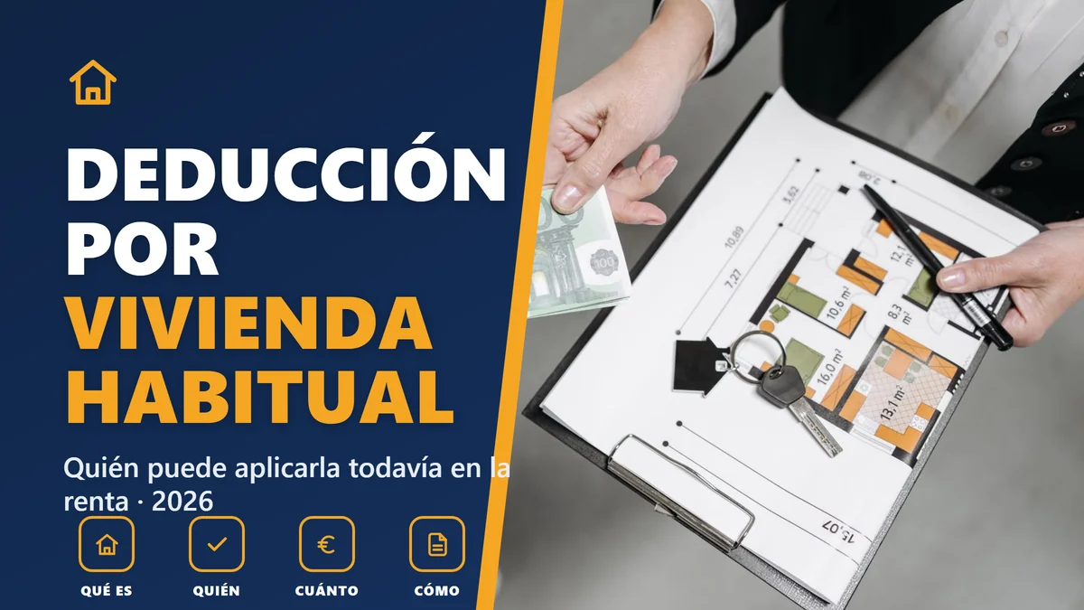 Deducción por vivienda habitual en la renta 2026: quién puede aplicarla todavía
