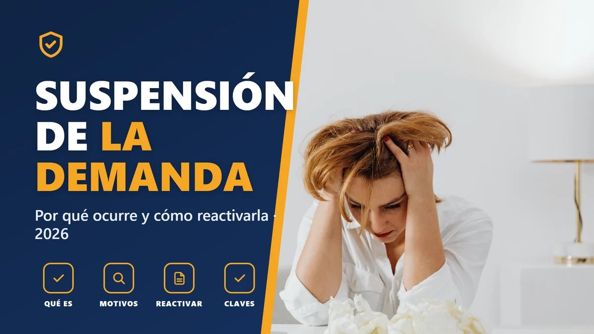 Suspensión de la demanda de empleo en 2026: por qué ocurre y cómo reactivarla