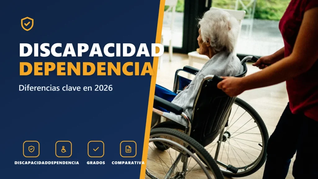 DISCAPACIDAD DEPENDENCIA - Diferencias clave en 2026