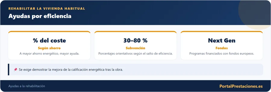 Ayudas para rehabilitar la vivienda habitual