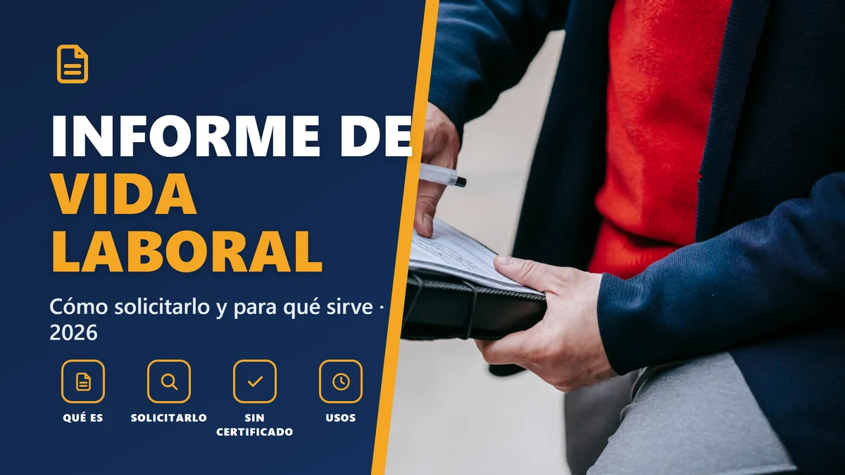 Informe de vida laboral 2026: cómo solicitarlo y para qué sirve
