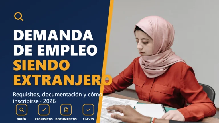 Inscribirse como demandante de empleo siendo extranjero