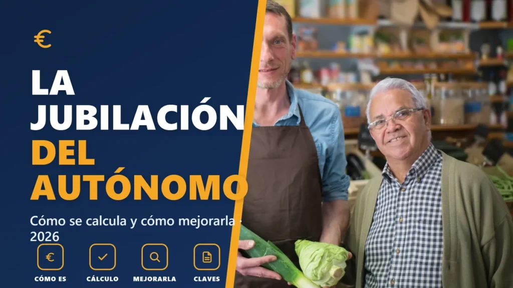 La jubilación del autónomo en 2026: cómo se calcula y cómo mejorarla