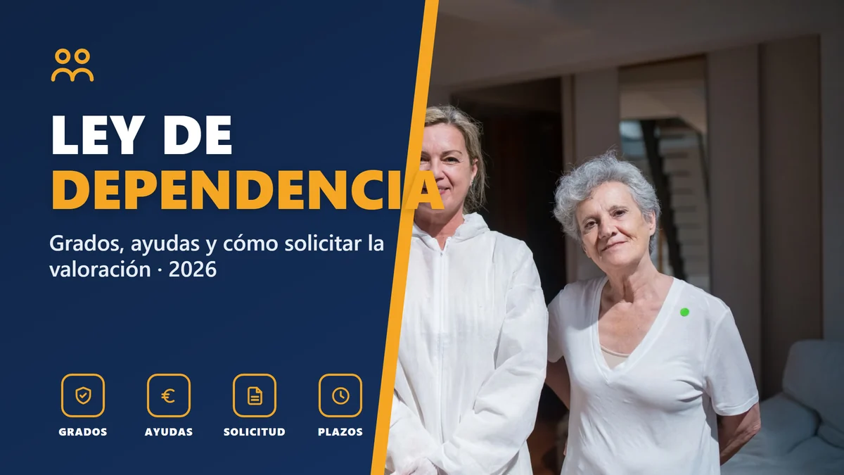 Ley de Dependencia 2026: grados, ayudas y cómo solicitar la valoración