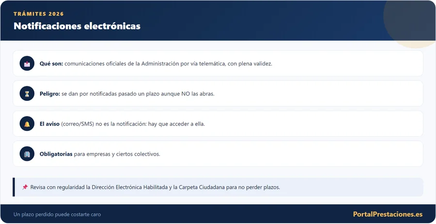 Notificaciones electrónicas: qué son y el peligro