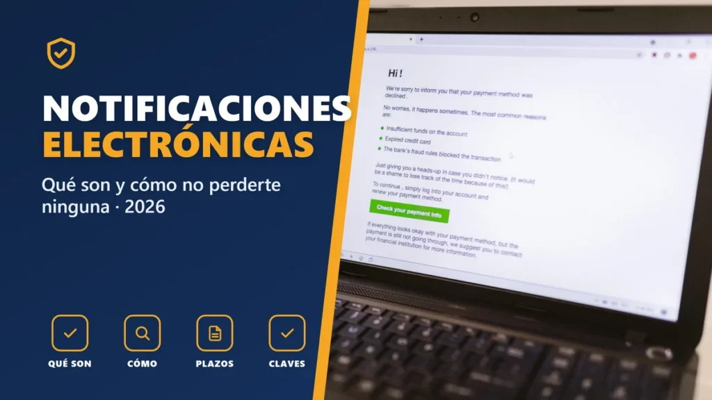 Notificaciones electrónicas de la Administración en 2026: qué son y cómo no perderte ninguna