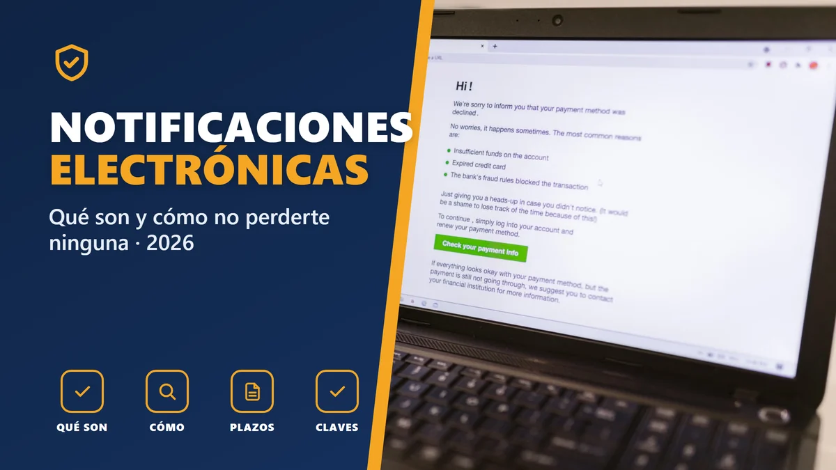 Notificaciones electrónicas de la Administración en 2026: qué son y cómo no perderte ninguna