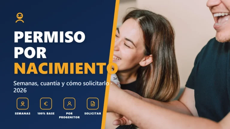 Permiso por nacimiento 2026: semanas, cobro y cómo pedirlo