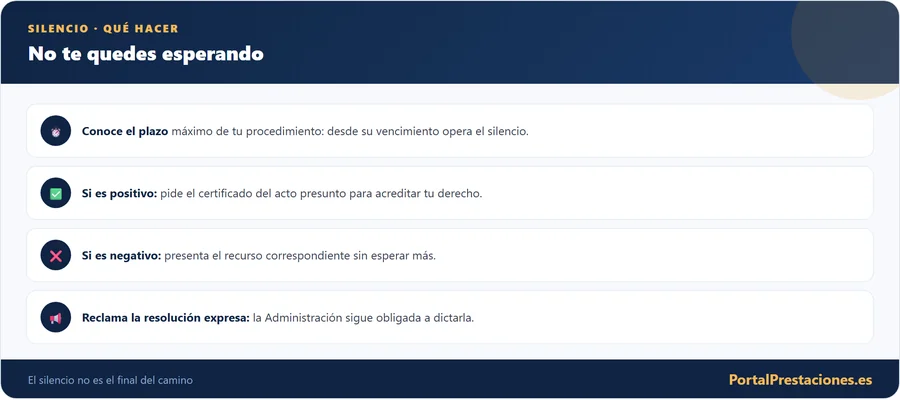 Silencio: qué hacer