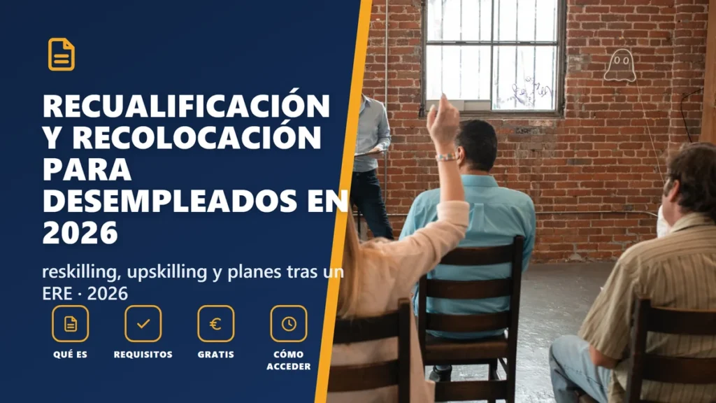 Programas de recualificación y recolocación para desempleados en 2026