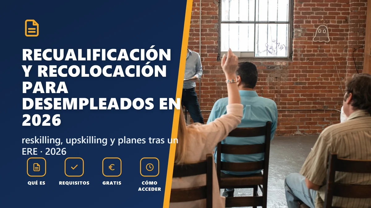 Programas de recualificación y recolocación para desempleados en 2026