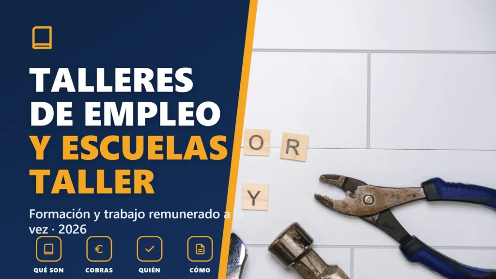 Talleres de empleo y escuelas taller en 2026: formación y trabajo a la vez