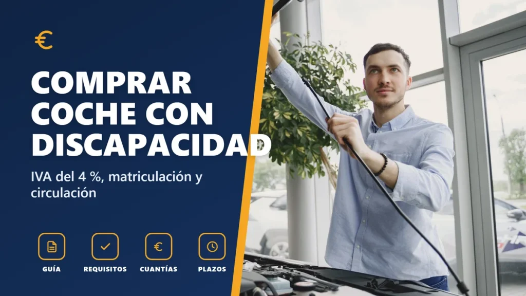Ayudas para comprar un coche con discapacidad en 2026