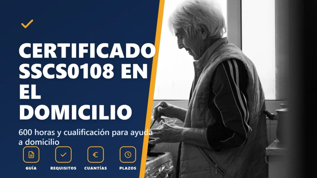 SSCS0108: certificado de atención en el domicilio