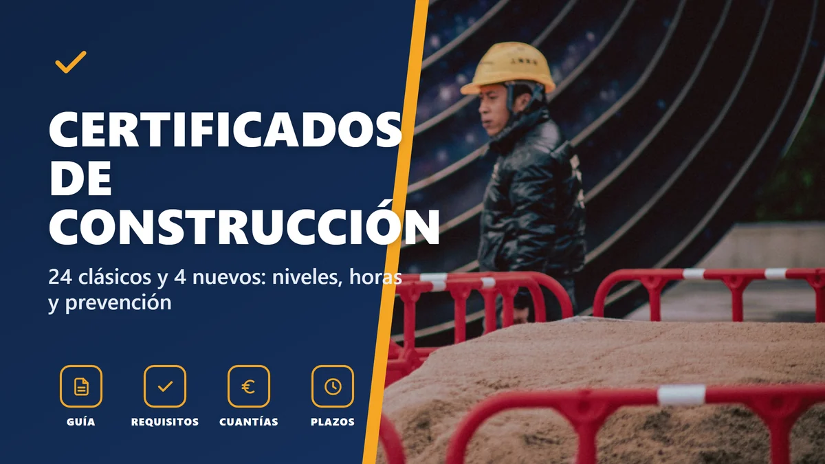 Certificados de construcción: cuáles hay y cuál elegir