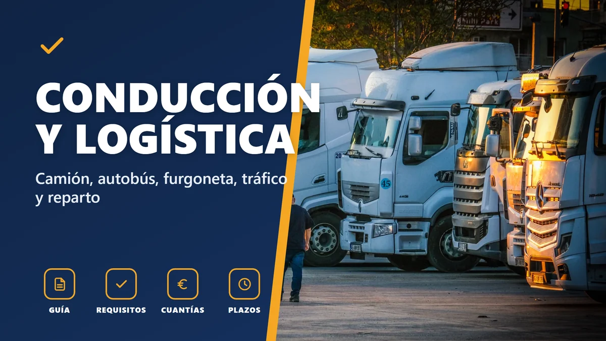 Certificados de transporte y logística: camión y CAP
