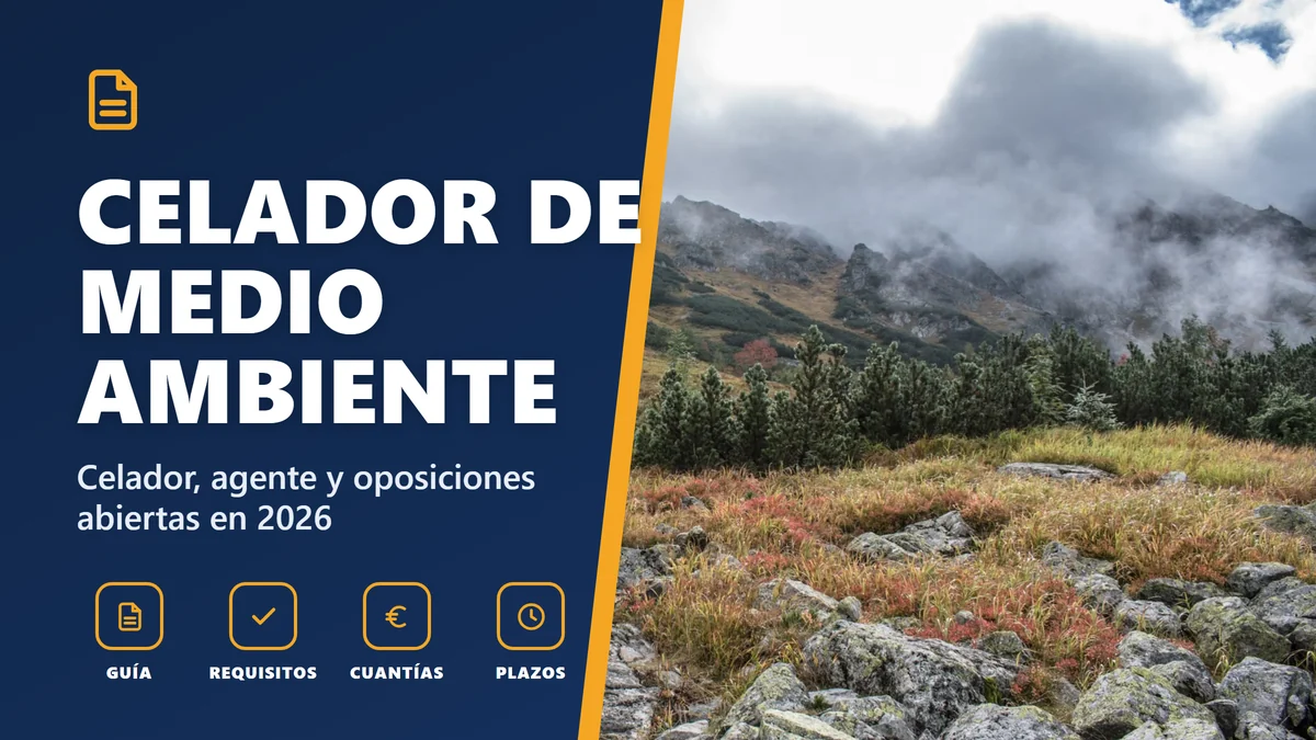 Celador de medio ambiente: requisitos y pruebas