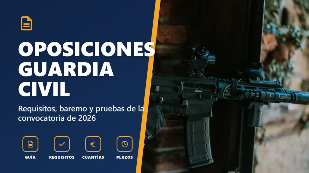 Guardia Civil: requisitos y pruebas de acceso